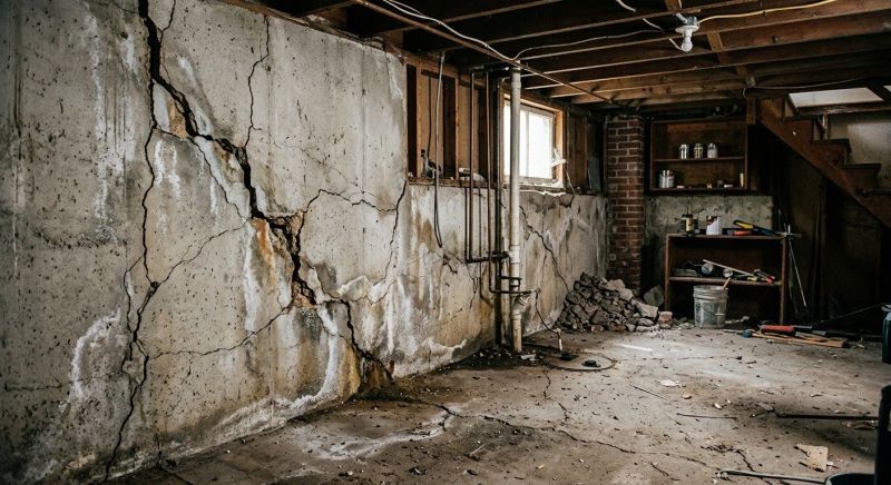 Basement Crack Repair in Newaygo, MI