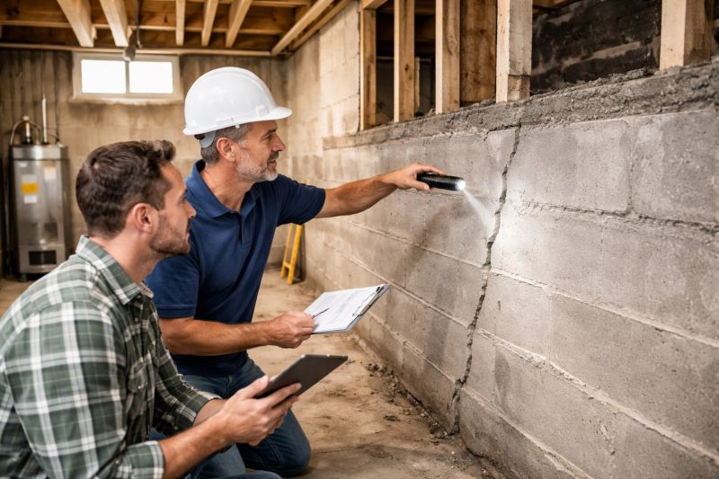 Basement Crack Repair in Newaygo, MI