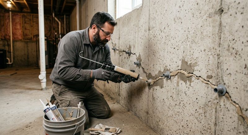 Basement Foundation Repair in Big Rapids, MI