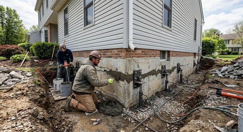 Basement Foundation Repair in Casnovia, MI