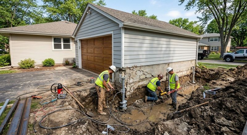 Basement Foundation Repair in Mecosta County, MI
