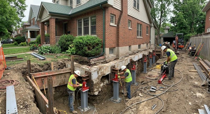 Basement Underpinning in Newaygo, MI