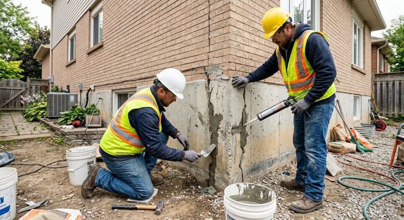 Building Foundation Repair in Casnovia, MI