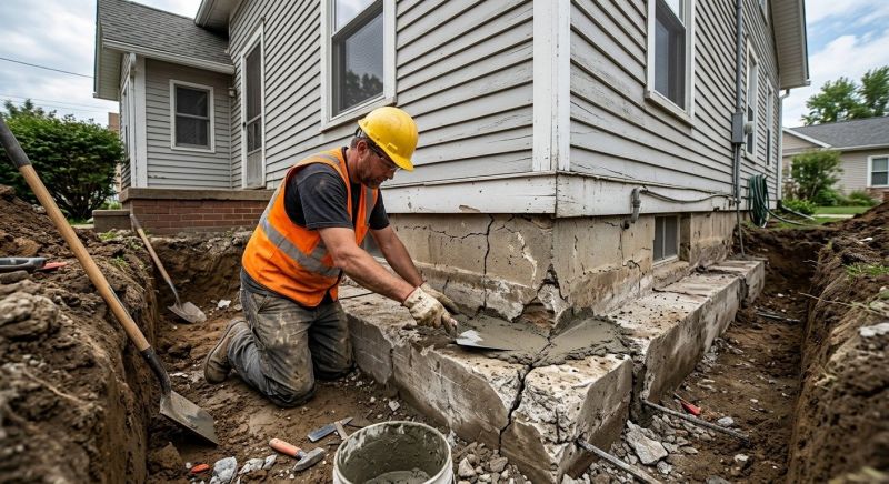 Building Foundation Repair in Casnovia, MI