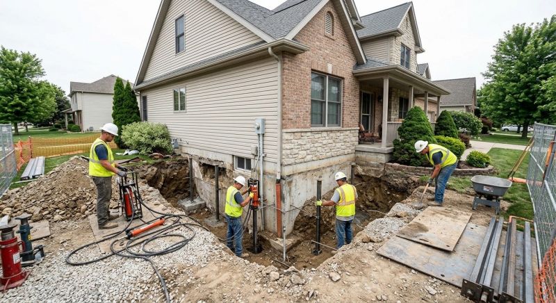 Building Foundation Repair in Morley, MI