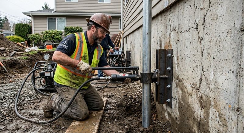Concrete Foundation Leveling in Mecosta County, MI