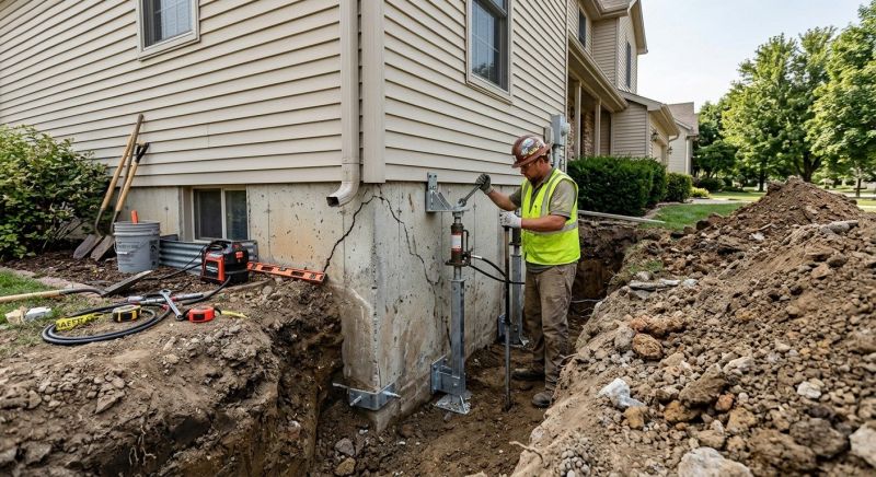 Concrete Foundation Repair in Big Rapids, MI