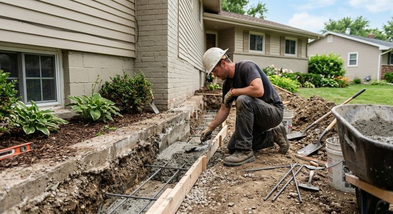 Concrete Foundation Repair in Casnovia, MI
