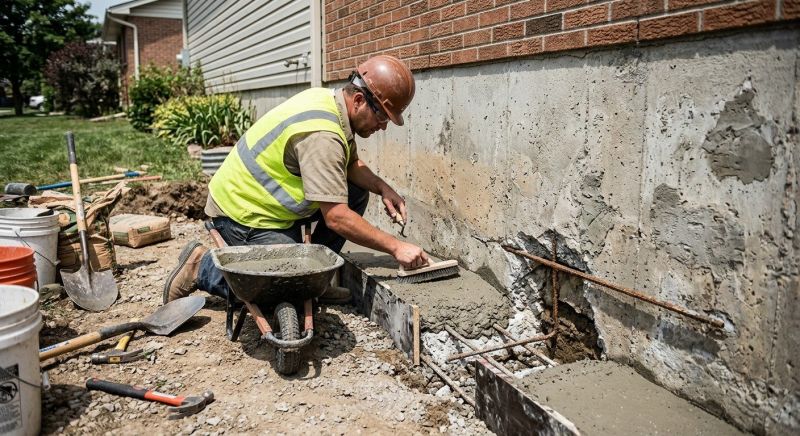 Concrete Foundation Repair in Newaygo, MI