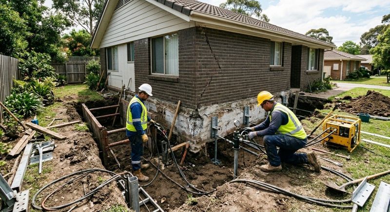 Concrete Foundation Repair in Newaygo, MI