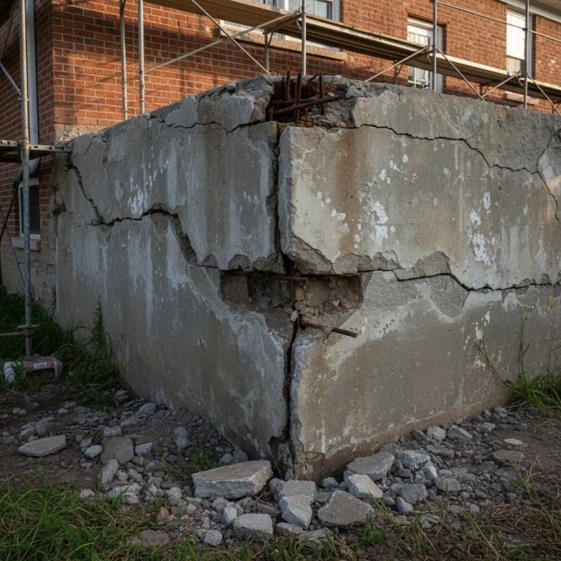 Cracked Foundation Repair in Newaygo County, MI