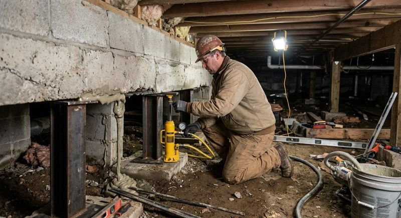 Crawlspace Foundation Repair in Big Rapids, MI