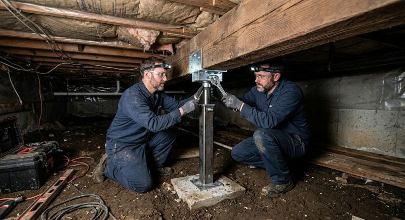 Crawlspace Foundation Repair in Casnovia, MI