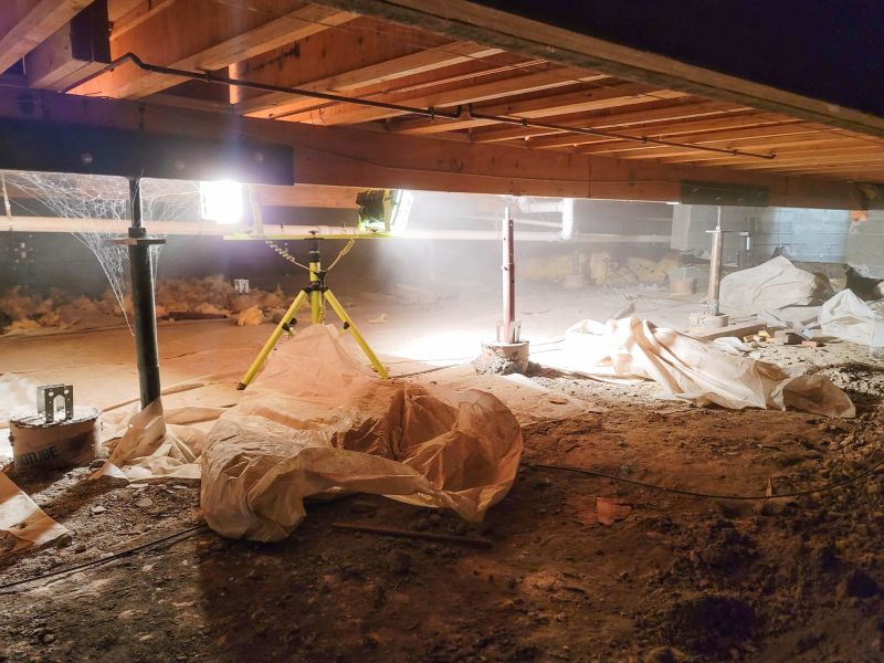 Crawlspace Foundation Repair in Holton, MI