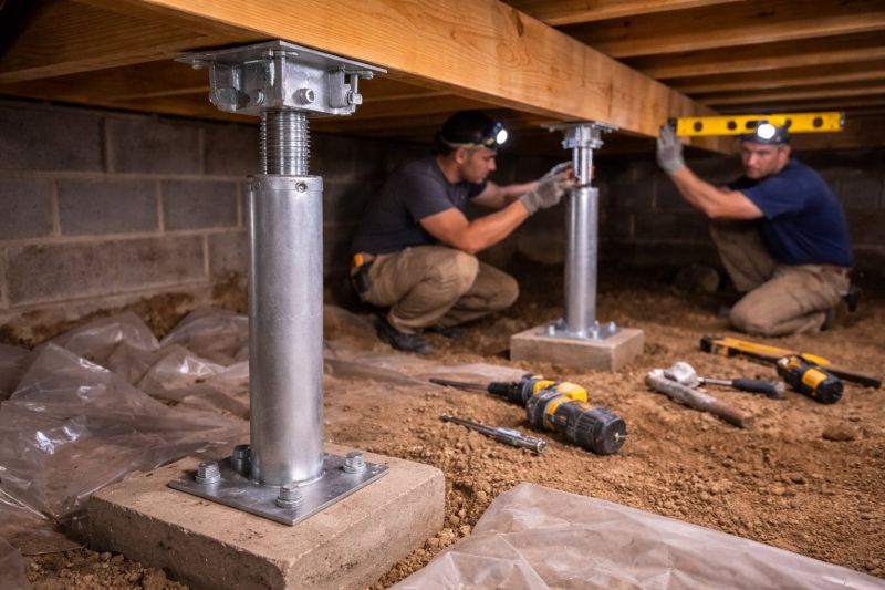 Crawlspace Structural Repair in Newaygo, MI