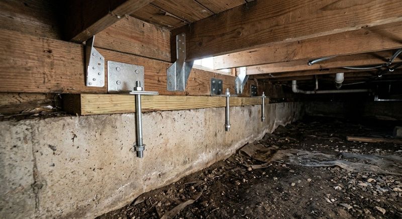 Crawlspace Structural Repair in Newaygo, MI