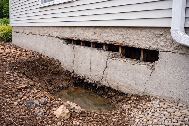 Foundation Damage Repair in Conklin, MI
