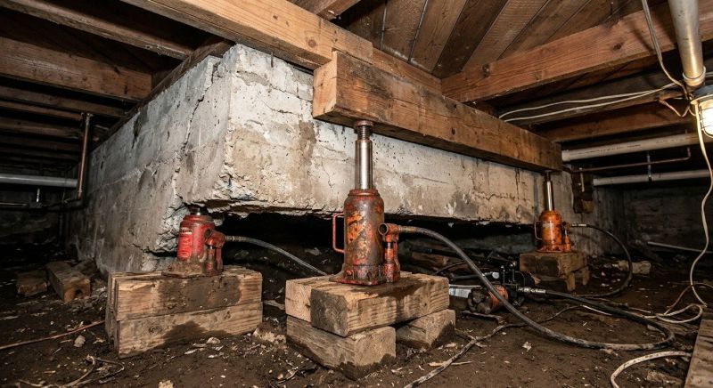 Foundation Jacking in Conklin, MI