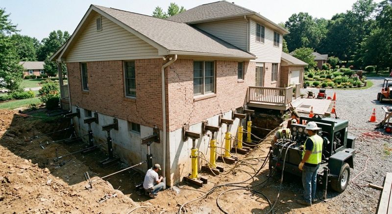 Foundation Jacking in Newaygo, MI