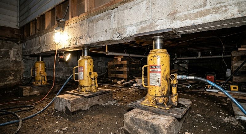 Foundation Jacking in Newaygo, MI