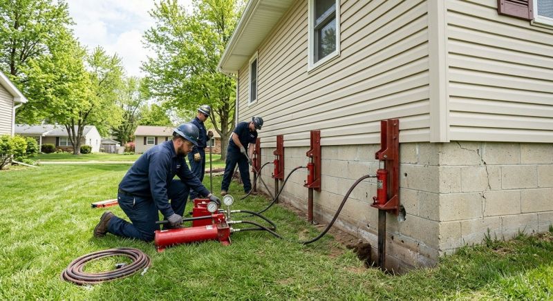 Foundation Jacking in Mecosta County, MI