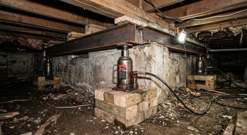 Foundation Jacking in Mecosta County, MI