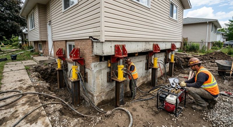 Foundation Lifting in Casnovia, MI