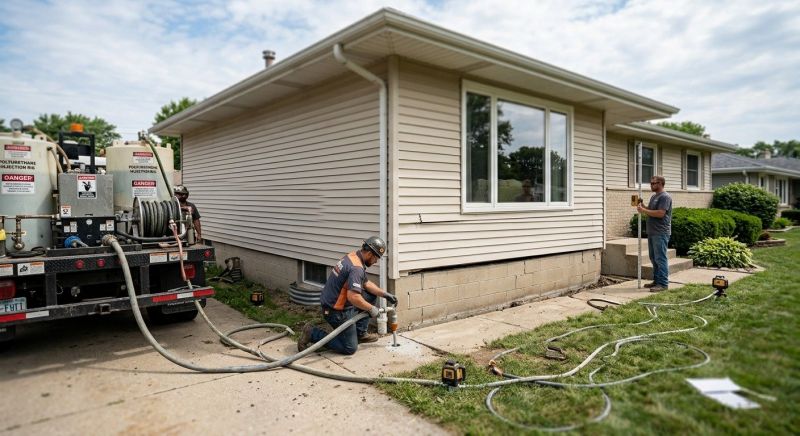 Foundation Lifting in Fremont, MI