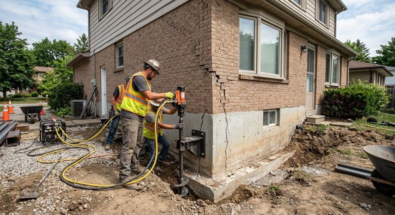 Foundation Lifting in Fremont, MI