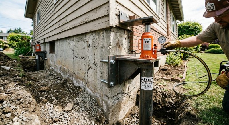 Foundation Lifting in Morley, MI