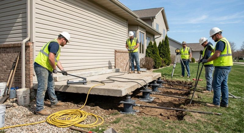 Foundation Lifting in Sparta, MI