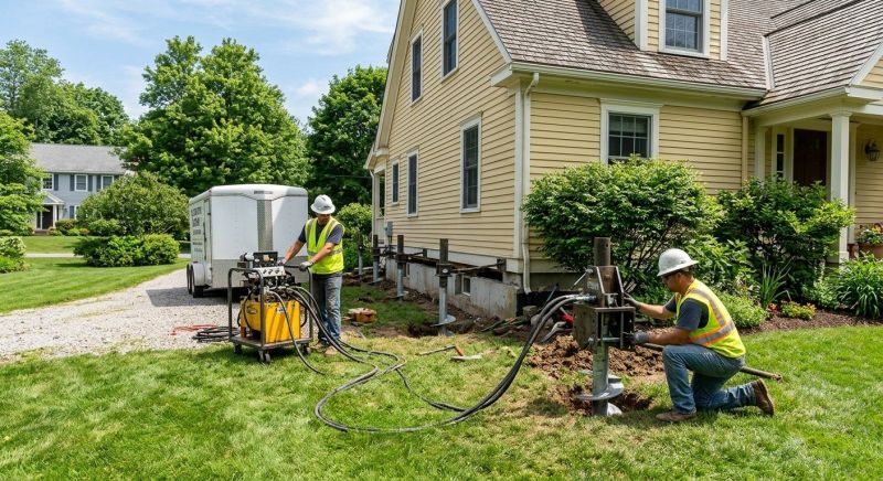 Foundation Lifting in Stanwood, MI