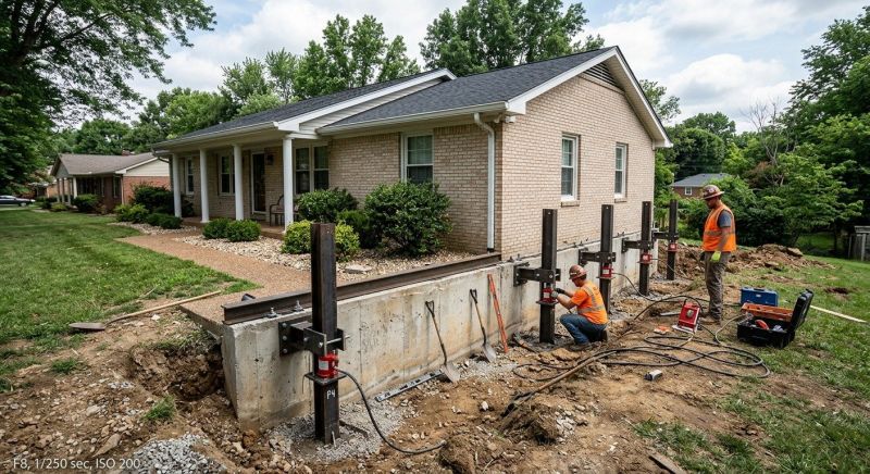 Foundation Pier Leveling in Newaygo, MI