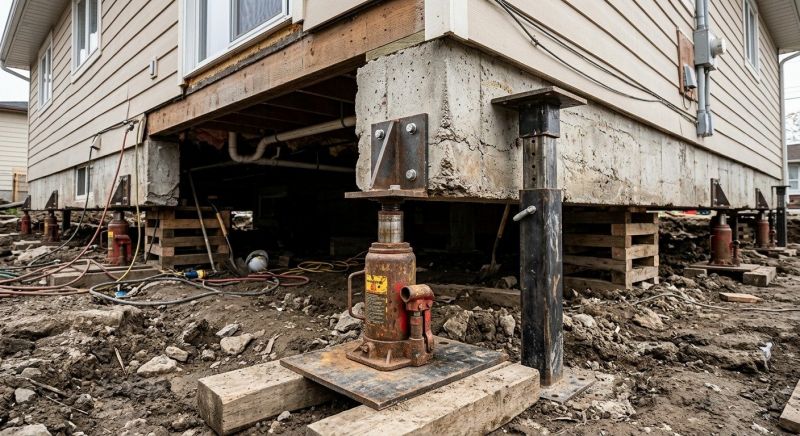 Foundation Raising in Newaygo, MI