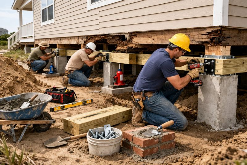 Foundation Raising in Newaygo, MI