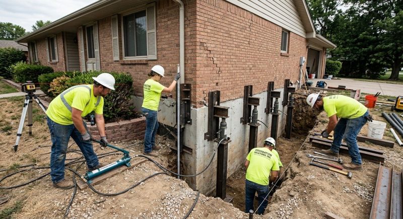 Foundation Raising in Morley, MI