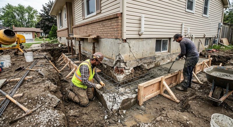 Foundation Repair in Big Rapids, MI