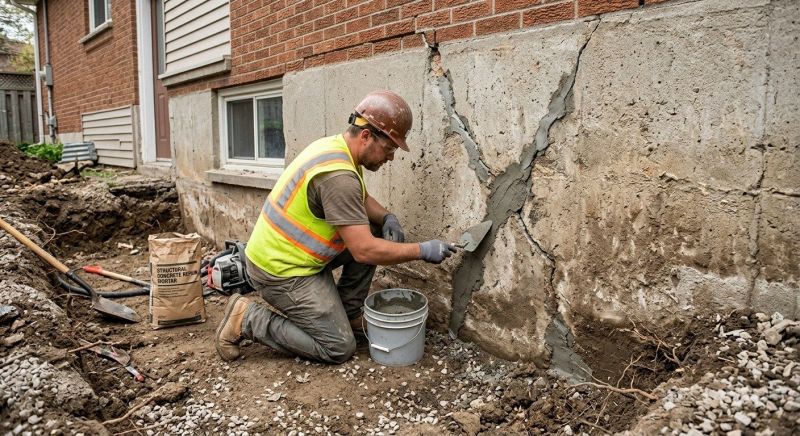 Foundation Repair in Gowen, MI
