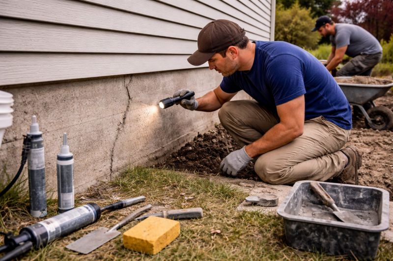 Foundation Repair in Howard City, MI
