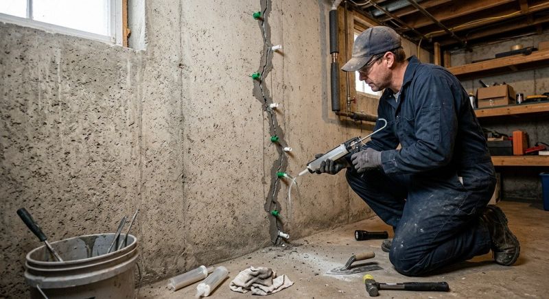 Foundation Repair in Morley, MI
