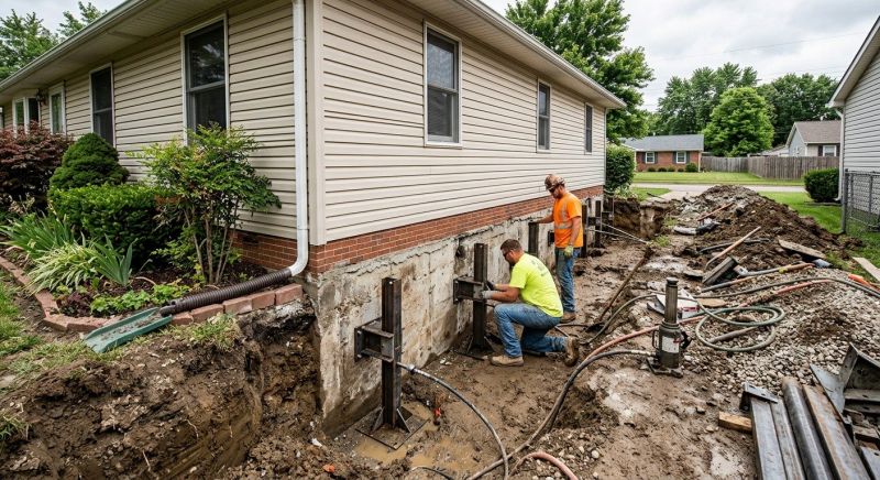 Foundation Stabilizing in Gowen, MI
