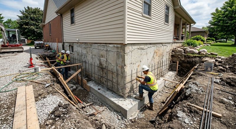 Foundation Strengthening in Newaygo, MI