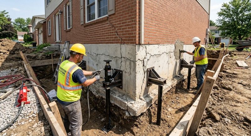 Foundation Structural Repair in Newaygo, MI