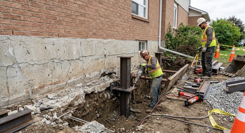 Foundation Structural Repair in Mecosta County, MI