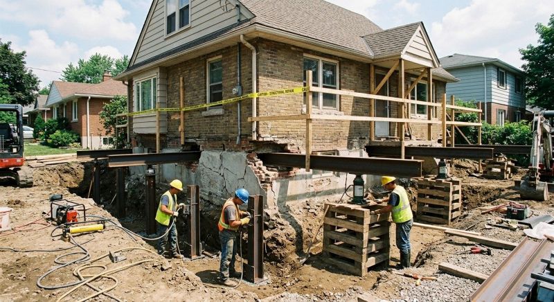 Foundation Structural Repair in Morley, MI