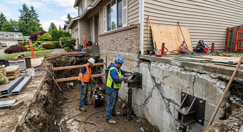 Foundation Structural Repair in Morley, MI