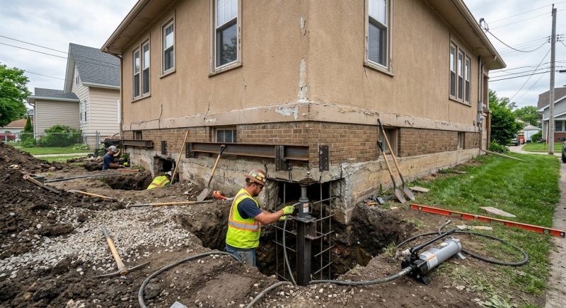 Foundation Underpinning in Newaygo, MI