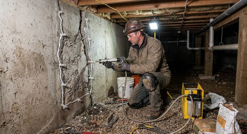 Foundation Underpinning in Newaygo, MI