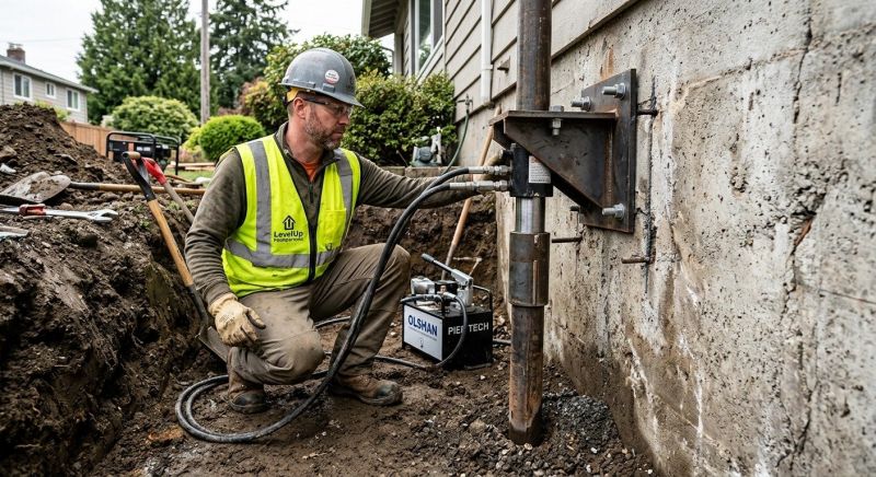 Home Foundation Leveling in Big Rapids, MI