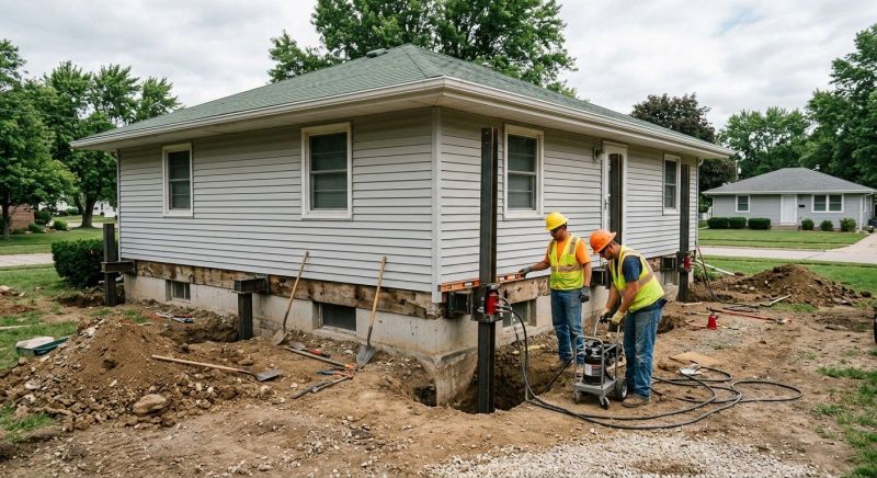 Home Foundation Leveling in Gowen, MI